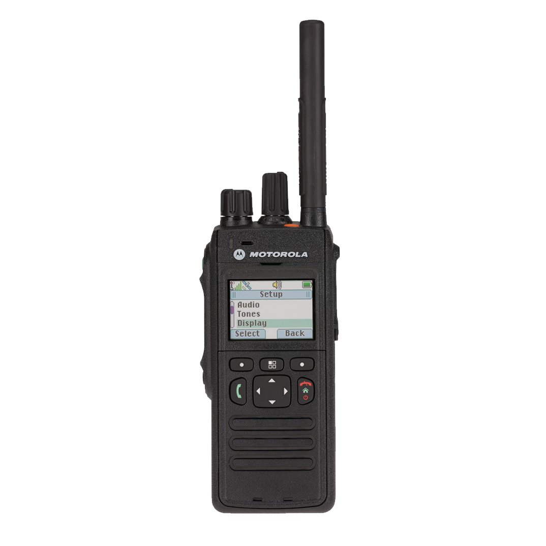 Bærbar Motorola MTP3500 Tetra Terminal. 350-470mHz